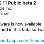 [1048] iOS11ベータ2リリース